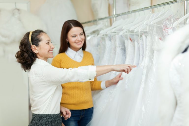 buying a wedding dress