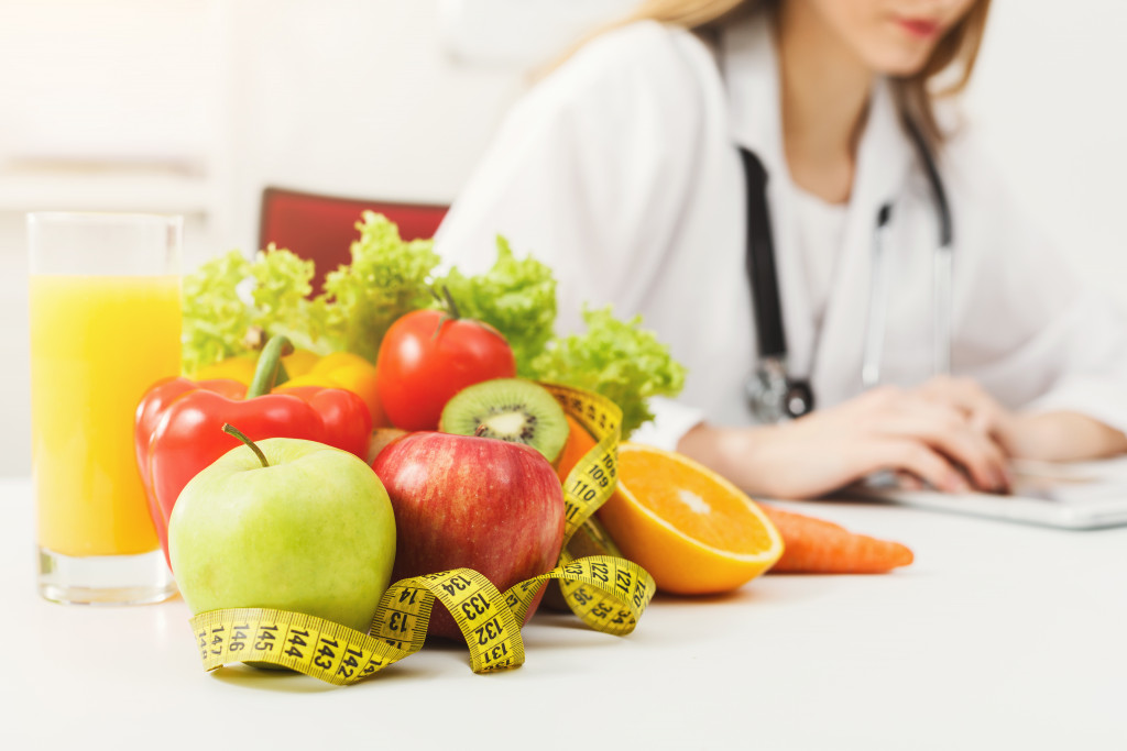 healthy foods with doctor